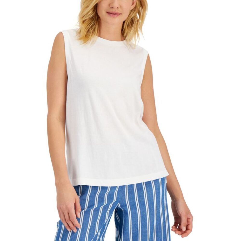 Style & Co Womens Sleeveless Top
